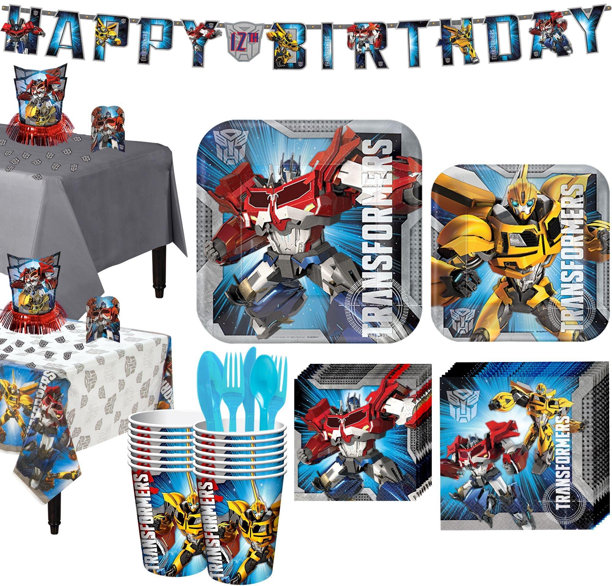 Transformers party store supplies